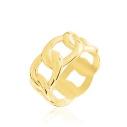 Bague Aissata Acier Dore