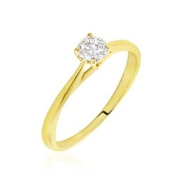Bague Victoria Or Jaune Diamant