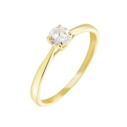 Bague Victoria Or Jaune Diamant