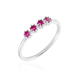 Bague Karrie Argent Blanc Oxyde De Zirconium