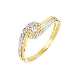 Bague Solitaire Vassilissa Or Jaune Diamant
