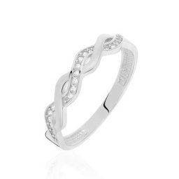 Bague Kassandra Argent Blanc Oxyde De Zirconium