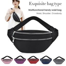Sac banane étanche pour femme sac de sport en plein air sac de course sac de jogging sac banane