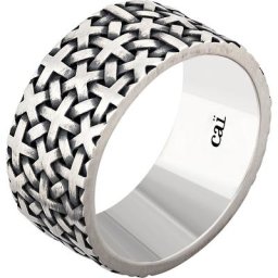 caï - Bague pour hommes 925 Argent argent 1 unité