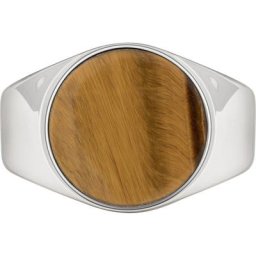 caï - Bague pour hommes 925 Argent brun 1 unité