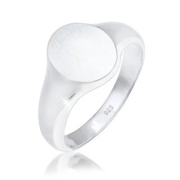 KUZZOI - KUZZOI Bague Chevalière Basic Minimal Robuste Massif Homme - (925/1000) Arg 1 unité