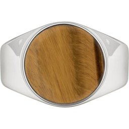 caï - Bague pour hommes 925 Argent brun 1 unité