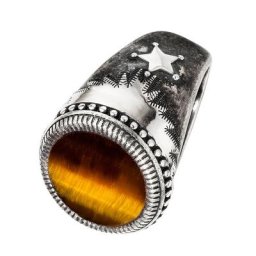 caï - Bague pour hommes 925 Argent argent 1 unité