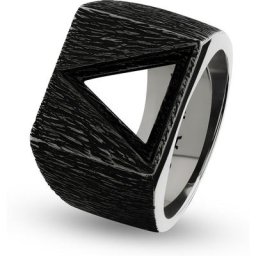 UN SAME - Bague pour hommes 925 Argent bicolore 1 unité