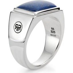 Rebel and Rose - Bague pour hommes 925 Argent argent 1 unité