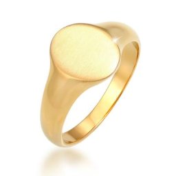 KUZZOI - KUZZOI Bague Chevalière Basic Minimal Robuste Massif Homme - (925/1000) Arg 1 unité