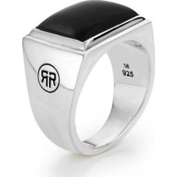 Rebel and Rose - Bague pour hommes 925 Argent argent 1 unité