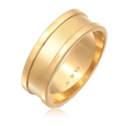 KUZZOI - KUZZOI Bague Hommes Bandee Large Oxydée Casual en argent sterling 925 1 unité