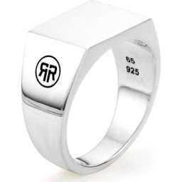 Rebel and Rose - Bague pour hommes 925 Argent argent 1 unité