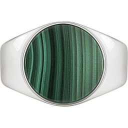 caï - Bague pour hommes 925 Argent vert 1 unité