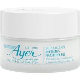 Ayer - Soothing Intensive Night Care Créme de nuit 50 ml
