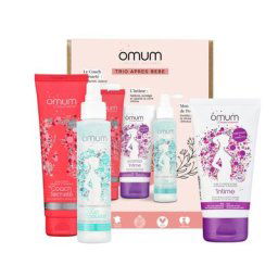 Omum - Coffret Trio Après-Bébé 3 soins après bébé bio 1 unité