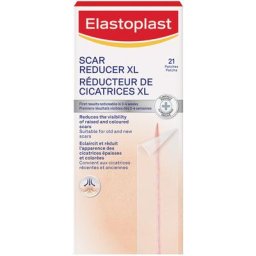 elastoplast - Elastoplast Réducteur de Cicatrices XL - Boîte 21 pansements Pansements réducteurs cicatrices 21 un