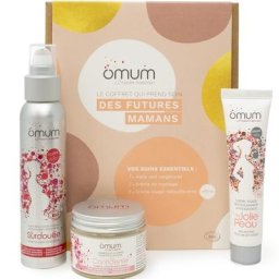 Omum - Le Coffret qui prend soin des (futures)mamans 3 soins pour les (futurs) mamans 1 unité