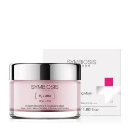 symbiosis - [Rose + AHA]- Masque Détoxifiant et Oxygénant en Profondeur Masques&Exfoliants 50 ml