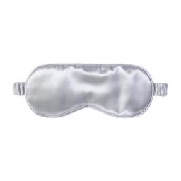 slip - masque de sommeil pure soie slip - argenté 16 g