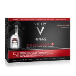 Vichy - Dercos Aminixil Traitement Anti-Chute Cheveux Homme 126 ml