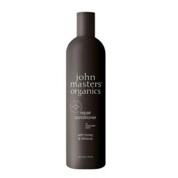 john masters organics - Après-shampoing pour cheveux abîmés au miel et à l'hibiscus 473 ml