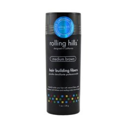 rolling hills usa - Hair Building Fibers Medium Brown Poudre densifiante 1 unité