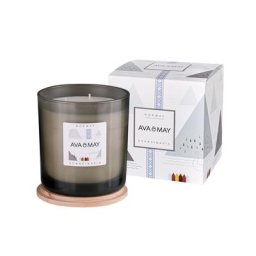 ava&may - Maxi bougie parfumée Norvège Bougie Parfumée 500 g