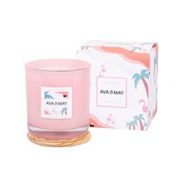 ava&may - Maxi Bougie Parfumée Bahamas 500 g