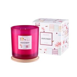 ava&may - Maxi Bougie Parfumée Havane 500 g