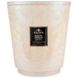 voluspa - Santal Vanille 5 Wick Hearth Candle BOUGIE 155 g