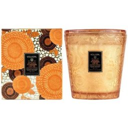 voluspa - Spiced Pumpkin Latte 3 Wick Hearth Candl e BOUGIE 340 g