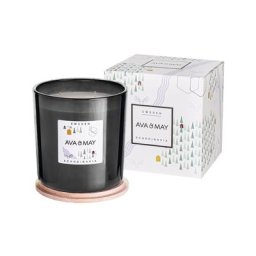ava&may - Maxi bougie parfumée Suède Bougie Parfumée 500 g