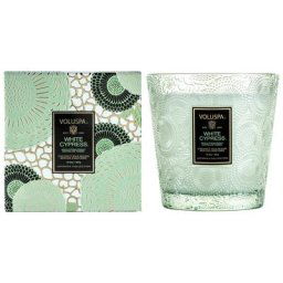 voluspa - White Cypress 2 Wick Hearth Candle BOUGIE 10 g