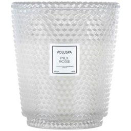 voluspa - Milk Rose 5 Wick Hearth Candle BOUGIE 340 g