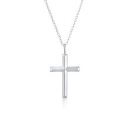 KUZZOI - KUZZOI Collier pour hommes en 925/1000 argent massif oxydé, plaqué or Bijoux 1 unité
