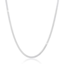 KUZZOI - KUZZOI Collier Chaîne de Réservoirs Basic Minimal Massif Homme - (925/100 collier 1 unité