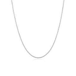 KUZZOI - KUZZOI Collier pour hommes avec cordon de base torsadé fin en argent ster collier 1 unité