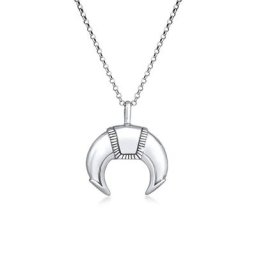 KUZZOI - KUZZOI Collier Pendentif Dent de Tigre pour Homme Talisman Solide Robuste en Arge collier 1 unité