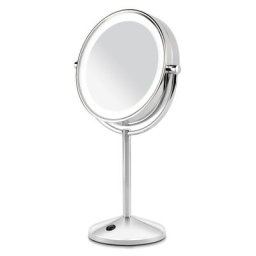 BaByliss - Miroir deux faces, LED, 3 x AA piles, X1/X10 1 unité