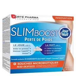 FORTE PHARMA - Slimboost Jour&Nuit 120 gélules Complément alimentaire Minceur - Brûleur de graisses 1 unité