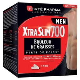 FORTE PHARMA - XtraSlim 700 Men 120 gélules Complément alimentaire Minceur - Brûleur de graisses 1 unité