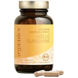 Ogaenics - HELLO SUNSHINE Vitamin D3 Komplex complément alimentaire 60 un