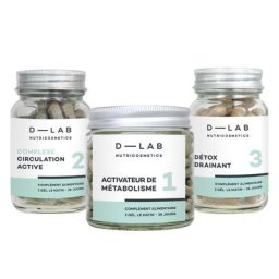 D-Lab Nutricosmetics - Programme Action-Capitons Draine&Raffermit 1 unité