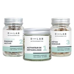 D-Lab Nutricosmetics - Programme Brûle-Graisses Perte de poids globale 1 unité