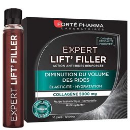 FORTE PHARMA - Expert Lift-Filler 10shots Complément Alimentaire Peau 1 unité
