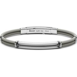 Zancan - Bracelet Textile, 925 Argent, Métal 1 unité