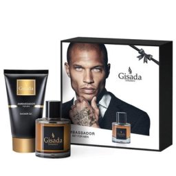 gisada - Ambassador Men SET Spray 50ml edp + 100ml Showergel 1 unité