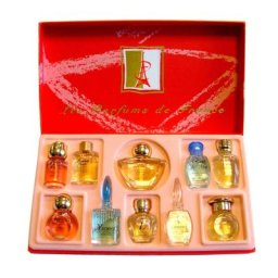 Charrier - LES PARFUMS DE FRANCE Coffret de 10 miniatures d'Eaux Parfum 1 unité